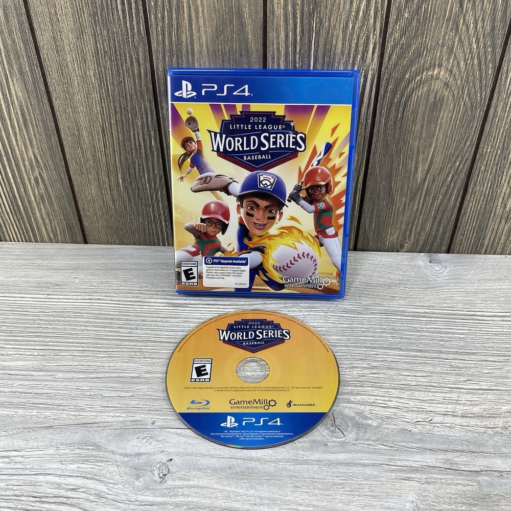 Little League World Series Baseball 2022 -Sony PlayStation 4 PS4 Tested Working